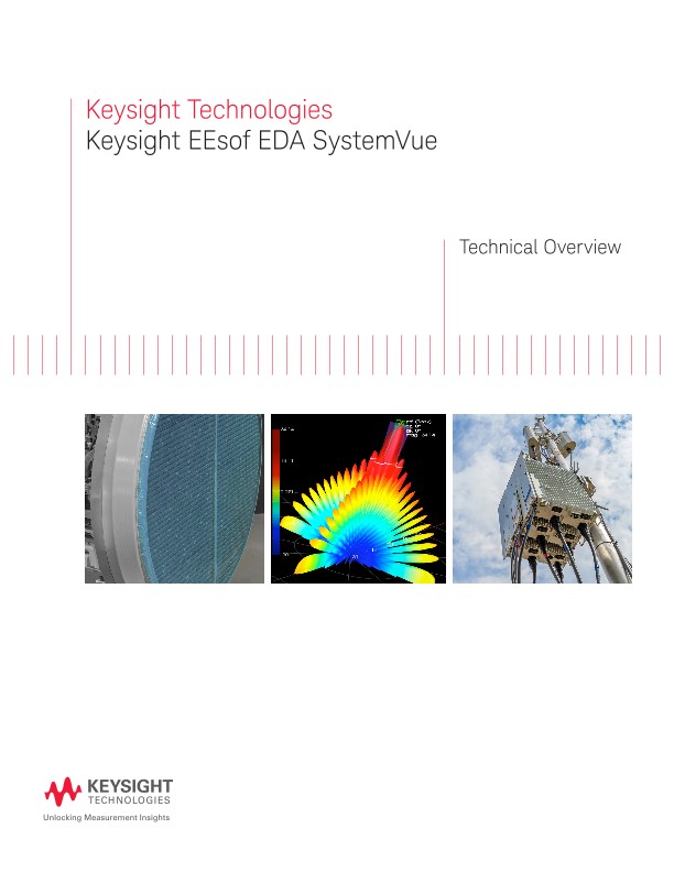 Keysight EEsof EDA SystemVue PDF Asset Page Keysight